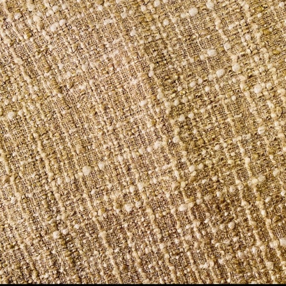 Alice and Olivia Gold Tweed Skirt - Size 6 - Picture 3 of 5